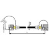 Messschlauch DN2-630bar Test 15/Manometer